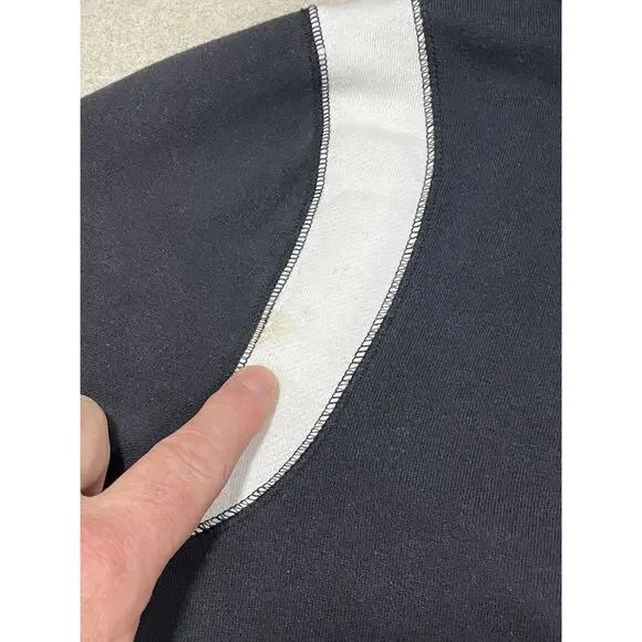 Reebok-Las Vegas Raiders Full Zip Fleece Jacket Silver & Black NFL Women’s Large - Picture 13 of 13